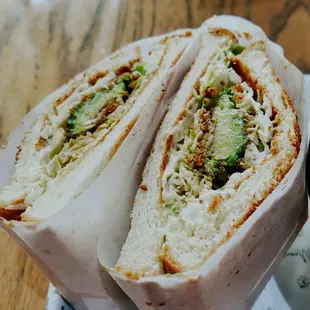 Avacado Shiitake Sando