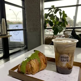 Matcha Croissant