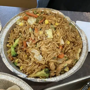 Nepali fried rice