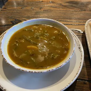 Sambar Lentil and Vegetable Soup