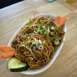 Chicken Chili Garlic noodles