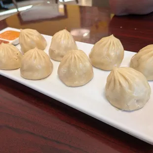 Steamed chicken momo