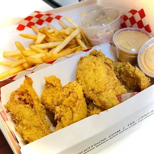 Crispy Chicken tenders combo