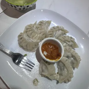 Dumplings and soup!