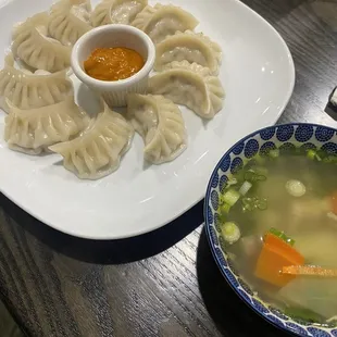 Chicken momo + plus