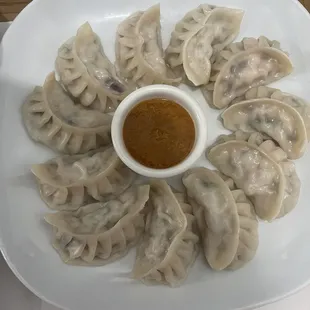 Steamed momos