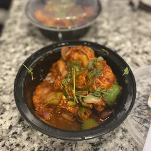 Chilli Veggie Momo... The best!