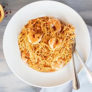 pasta, food