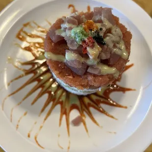 Ahi Tower looks beautiful