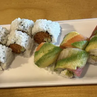 These rolls were decent