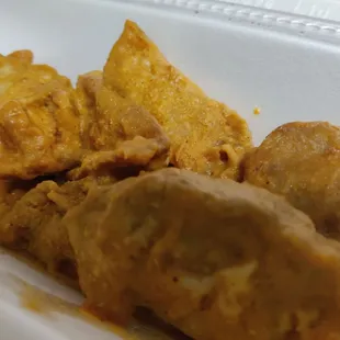 Butter chicken momo