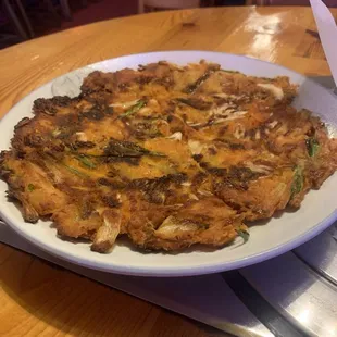 Kimchi pancake