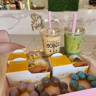 Momo Korean Egg Drop sandwiches were soo yummy