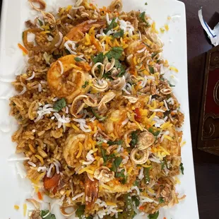 Shrimp Biryani