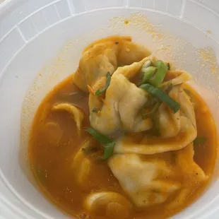 Vegetable Momo jhol