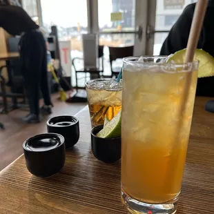 Don Julio shots, cocktails