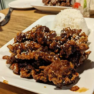 Crispy Orange Beef