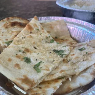 Garlic Naan Bread