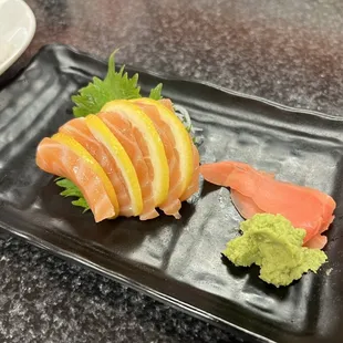 Just so-so sashimi