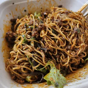 All mixed noodles look the same