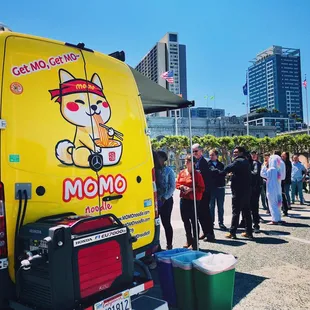 MOMO noodle truck @Civic Center