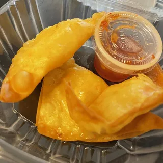 A3. 3 Piece Crab Rangoon