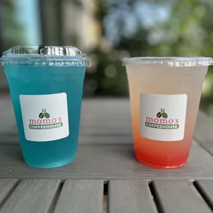 Blue Dragon And Watermelon Lemonade