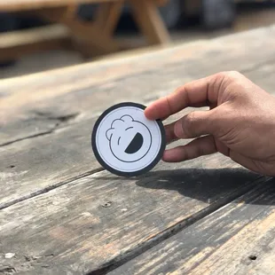 Momo Shack logo is all about sharing love and positivity!
