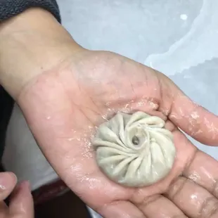 Every single momo is handcrafted with so much love and care!