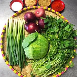 Local, fresh vegetables!