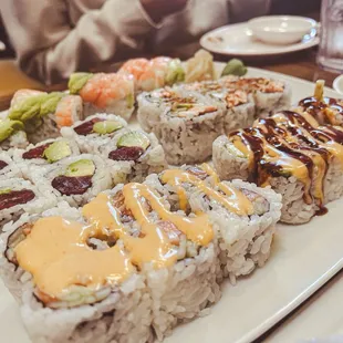 food, sashimi, sushi, sushi and sashimi