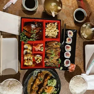 Chicken satay and dinner combo..super yummy!