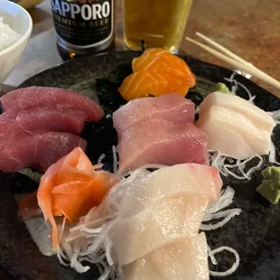 Sashimi plate