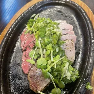 steak, food