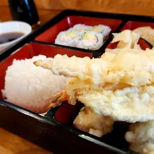 Bento tempura