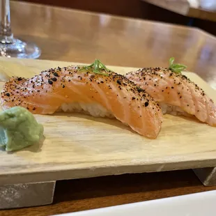 Pepper Salmon Nigiri