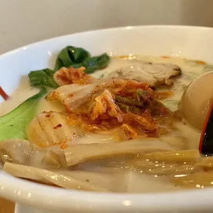 Pork kimchi ramen