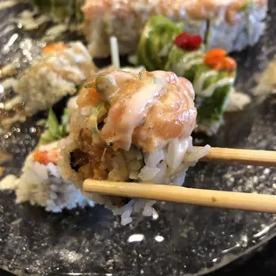 sushi and sashimi, sashimi, sushi, food