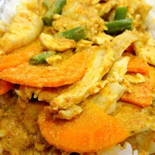 Panang Curry with Chicken