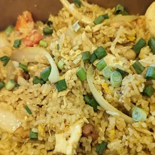 Pineapple fried rice