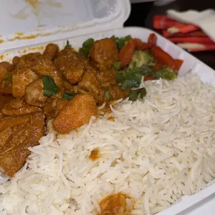 Chicken Rice Bowl |IG @kurlykonnoisseur