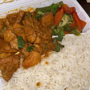 Chicken Rice Bowl |IG @kurlykonnoisseur