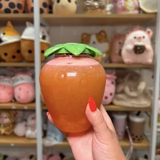 Passion Fruit Green Tea with Mango Pop