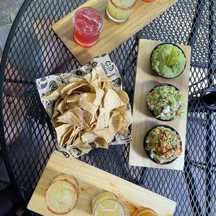 Marg and guac flights
