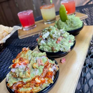 Guac flight | Instagram: slimthiccarbs