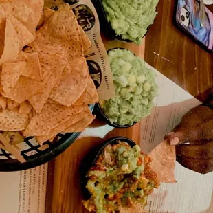 Guac trio