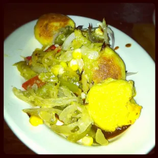 Smoked Gouda Tamale Dumplings