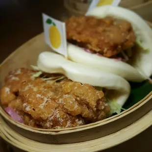 Chicken Karaage Steamed Buns