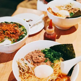 Ramen and pho