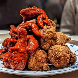 Fried chicken (Korean and Southern)
